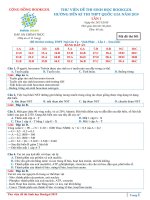 Thư viện đề thi 2019   lần 1  có hướng dẫn giải 