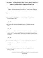 Download PDF test bank for business connecting principles to practice 2nd edition by nickels james mchugh and susan mchugh