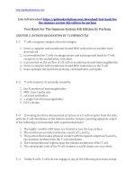 Test bank for the immune system 4th edition by parham 