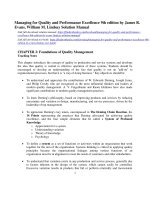 Managing for quality and performance excellence 9th edition by evans lindsay solution manual 