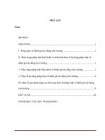 Bài tập học kỳ môn Luật  môi trường (9 điểm) Đề bài: “Tìm hiểu tình hình thực tiễn áp dụng các quy định pháp luật về đánh giá tác động môi trường ở Việt Nam”