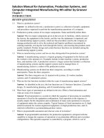 link full download solution manual for automation production systems and computer integrated manufacturing 4th editor by groover 