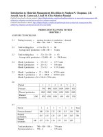 Introduction to materials management 8th edition by chapman arnold gatewood clive solution manual 