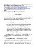 Strategic management creating competitive advantages 7th edition by dess eisner lumpkin mcnamara solution manual 