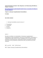 Test bank for raus respiratory care pharmacology 8th edition by douglas s  gardenhire  