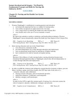 Test bank for fundamental concepts and skills for nursing 4th edition by dewit 