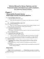 Link full download solutions manual for money banking and the financial system 2nd edition by hubbard and brien 