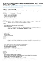 Introductory chemistry an active learning approach 6th edition by cracolice peters test bank 