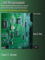 Solution manual for the intel microprocessors 8th edition by brey 