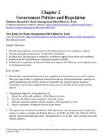 Solution test bank principles of bank management 8th edition by koch 