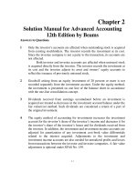 Link download solution manual for advanced accounting 12th edition by beams 