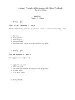 Dowwnload PDF test bank for lehninger principles of biochemistry 6th edition by david l  nelson 