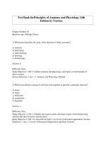 Test bank for principles of anatomy and physiology 14th edition by tortora download 