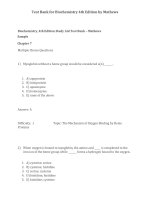 link full download test bank for biochemistry 4th edition by mathews 