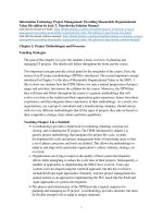 Information technology project management providing measurable organizational value 5th edition by marchewka solution manual 