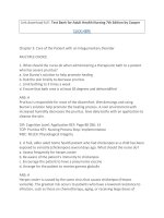 Test bank for adult health nursing 7th edition by cooper 