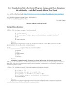 Java foundations introduction to program design and data structures 4th edition by lewis depasquale chase test bank 