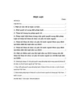 Bài tập môn Tư pháp quốc tế (9 điểm) Đề bài số 03: “Bình luận quy định của pháp luật Việt Nam trong việc giải quyết xung đột pháp luật về thừa kế theo di chúc có yếu tố nước ngoài”