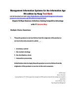 Management information systems for the information age 9th edition by haag test bank 