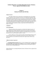 Solution manual for accounting information systems a business process approach 2nd edition by jones download 