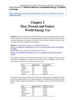 Solution manual for sustainable energy 1st edition by dunlap 