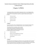 Brunner suddarthu2019s textbook of medical surgical nursing 13th test bank by hinkle and cheever 