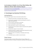 An-Invitation-to-Health-Live-It-Now-Brief-Edition-9th-edition-by-Hales-Solution-Manual