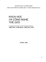 KHOA HỌC VÀ CÔNG NGHỆ THẾ GIỚI NHỮNG NĂM ĐẦU THẾ KỶ XXI