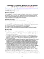 Management of occupational health and safety 6th edition by kelloway francis and gatien solution manual 