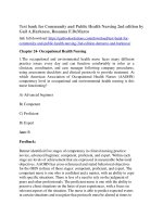 Test bank for community and public health nursing 2nd edition by gail a 