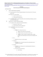 Solutions manual for ABCs of relationship selling through service 12th edition by futrell 