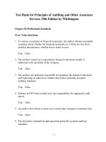 link full download test bank for principles of auditing and other assurance services 19th edition by whittington 