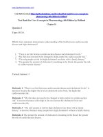 Test bank for core concepts in pharmacology 4th edition by holland 