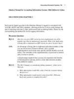 Solution manual for accounting information systems 10th edition by gelinas dull wheeler download 