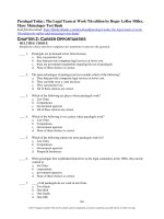 Paralegal today the legal team at work 7th edition by miller and meinzinger test bank 