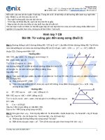 09  từ vuông góc đến song song (buổi 2) (Hướng dẫn)