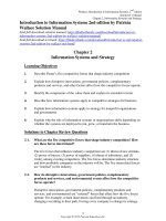 Introduction to information systems 2nd edition by wallace solution manual 