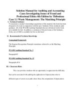 Link download solution manual for auditing and accounting cases investigating issues of fraud and professional ethics 4th edition by thibodeau 