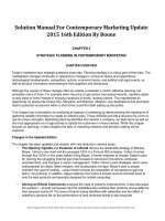 Link full download solution manual for contemporary marketing update 2015 16th edition by boone 