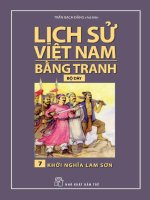 Lịch sử việt nam bằng tranh (tập 7)   khởi nghĩa lam sơn