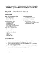 Link full download solution manual for fundamentals of physical geography 2nd edition by james petersen dorothy sack and gabler 