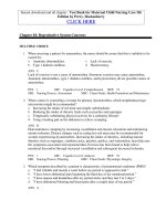 Test bank for maternal child nursing care 5th edition by perry hockenberry 