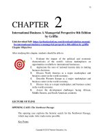 Solution manual for international business a managerial perspective 8th edition by griffin 2 