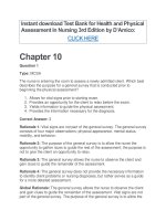 Test bank for health and physical assessment in nursing 3rd edition by du2019amico 