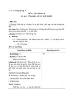 Giáo án Tiếng Việt 2 tuần 19 bài: Tập làm văn  Đáp lời chào, lời tự giới thiệu