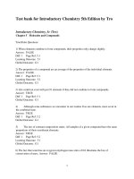 Download test bank for introductory chemistry 5th edition by tro 