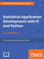 Statistical application development with r and python   second edition 