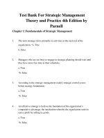 Link full download test bank for strategic management theory and practice 4th edition by parnell 