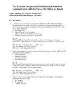 link full download test bank for interpersonal relationships professional communication skills for nurses 7th edition by arnold 