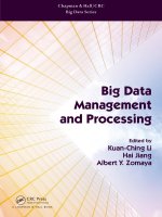 Big data management and processing 